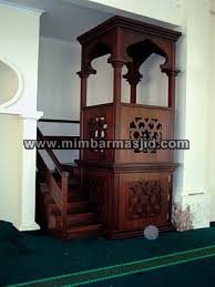 Harga Mimbar Masjid Mewah Salak Brown